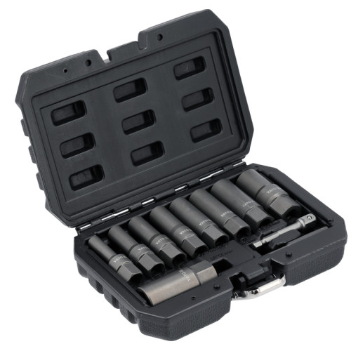 Набор удлинённых головок для удаления поврежденных/сломанных болтов YATO 3/8" 11 элементов YT-05914