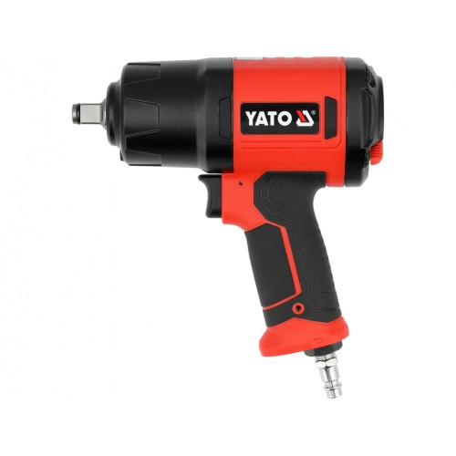 Пневматичний ударний гайковерт 1/2", 1900 Нм, 205 л/хв, Twin Hammer YATO YT-09547