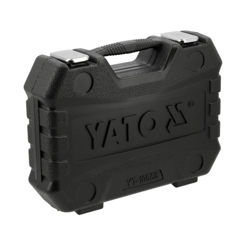 Набір ударних торцевих головок YATO 1/2", довгі і короткі, 10-32 мм, 27 предметів YT-10558
