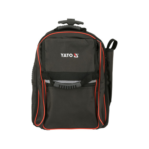 Рюкзак для инструментов YATO на колесах 360x250x540 мм, 35 л с телескопической ручкой YT-74286