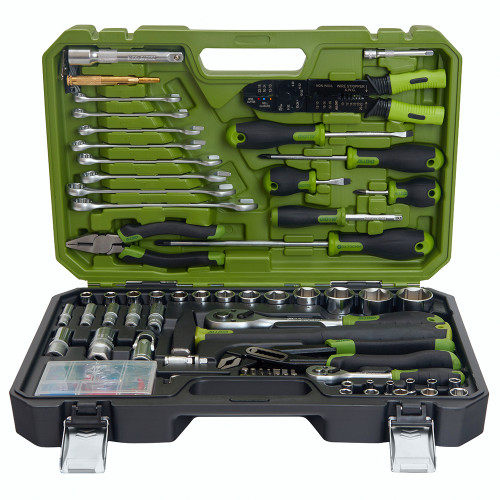 Универсальный набор инструмента 1/4" & 1/2", 109 предметов (6-гранные) Alloid NI-109P