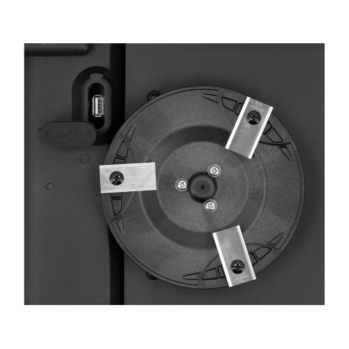 Газонокосарка робот акумуляторна YATO Li-Ion 20 В 2 А·год, площа до 300 м², ширина покосу 16 см, висота 20-50 мм YT-852090