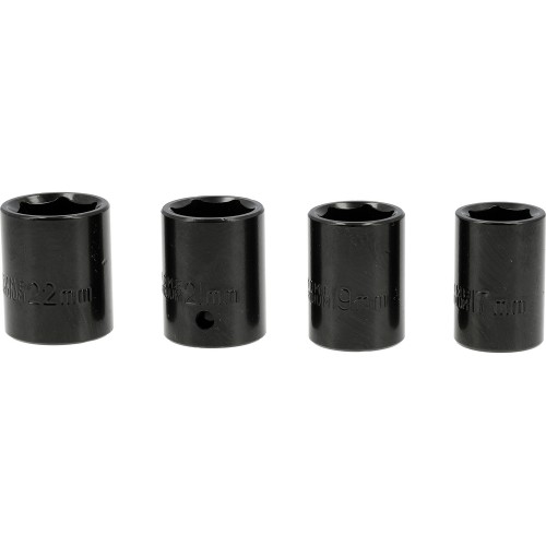 Гайковерт ударный сетевой 1/2", 1020 Вт, 800 Нм, 4 головки YATO YT-82022