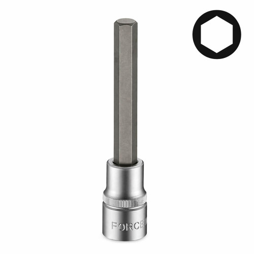 Головка-бита HEX 8 мм, привод 1/2", L=120 мм FORCE 34412008 F