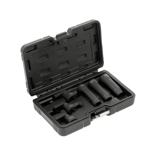 Торцевые головки для датчика температуры выхлопных газов EGT YATO, квадрат 3/8", M13, M14, M17 мм, Cr-V, 6 ед. YT-12003