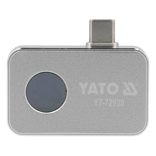 Камера тепловизионная YATO с USB-C, диапазон температур -15…+150°C / +150…+550°C, 5 В YT-72930