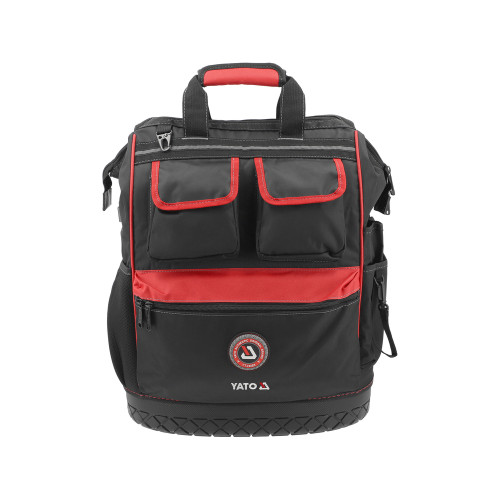 Рюкзак для инструментов YATO с 2 плечевыми ремнями, 385x200x485 мм, водостойкий YT-74285