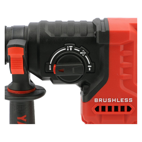 Перфоратор аккумуляторный YATO SDS+ 18 В, 2×4 А·ч, 2.8 Дж, до 26 мм (бетон), 3 режима YT-827724