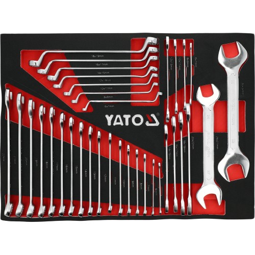Шафа з інструментами YATO на колесах, 7 шуфляд, 775x 465x 985 мм, набір 190 елем. [1]