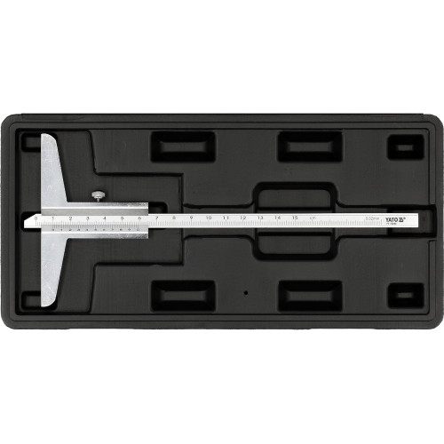 Глибиномір повзунковий YATO 0-150 мм ±0.03 мм YT-72240