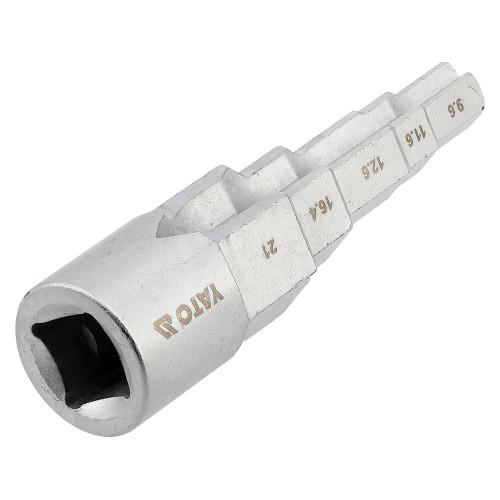 Ключ ступеневий YATO квадрат 1/2" для головок 3/8", 29/68", 1/2", 21/32", 27/32" YT-03319