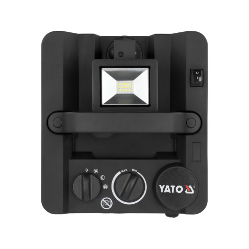 Нагреватель электрический с лампой и вентилятором YATO 230 В, 3.3 кВт, до 30 м² YT-99721