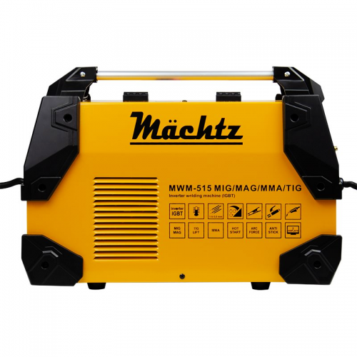Сварочный полуавтомат Mächtz MWM-515 MIG/MAG/MMA/TIG, 8100 Вт, 30-200 А, проволока 0.6-1.2 мм