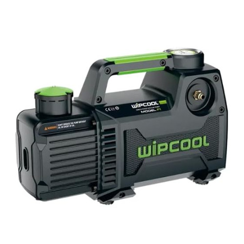 Вакуумный насос WIPCOOL 2F3R 198 л/мин с вакуумметром и соленоидным клапаном, совместим с R32