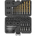 Набор для удаления сломанных винтов и гаек YATO YT-05894, 3/8", 40 предметов, Cr-Mo