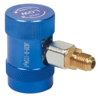 Быстросъёмная муфта низкого давления для заправки R1234yf с вентилем LP ZENGO QC-1234-L