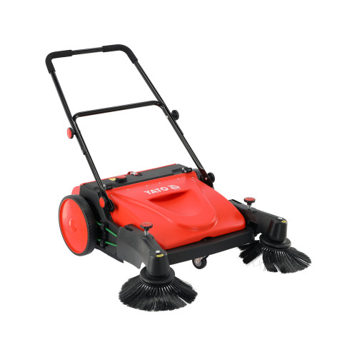 Ручная подметальная машина YATO YT-17412, ширина 95 см, контейнер 45 л