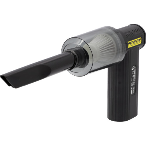 Воздуходувка YATO турбо мини аккумуляторная Li-Ion 7,4 В 4 Ач, USB-C, с насадками YT-82936