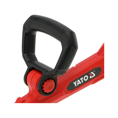 Тример акумуляторний YATO Li-Ion 18 В, ширина покосу 25/35 см, волосінь Ø1.6 мм, без акумулятора YT-85020