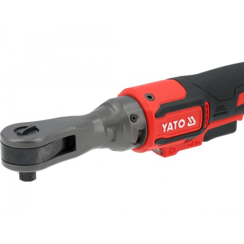 Тріскачка акумуляторна YATO Li-Ion 18 В, квадрат 1/2", 110 Нм, L=370 мм (без АКБ) YT-828033