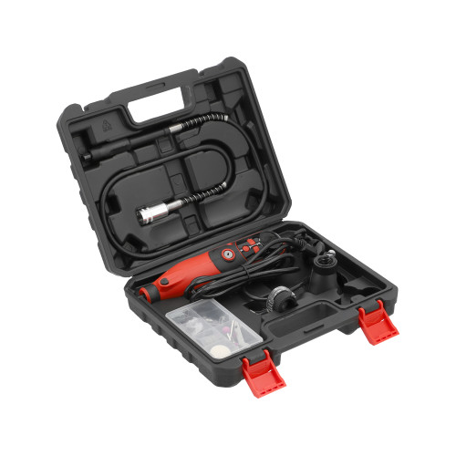 Гравер 230 В YATO 130 Вт 10000-35000 об/мин с насадками Ø 2.3 и 3.2 мм 83 шт YT-82077