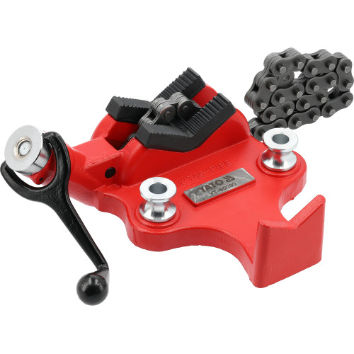 Тиски цепные настольные YATO для деталей 1/4" - 6" из чугуна YT-65090