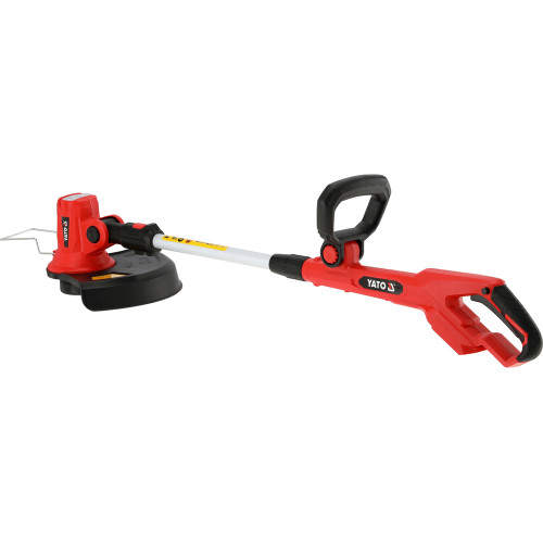 Тример акумуляторний YATO Li-Ion 18 В, ширина покосу 25/35 см, волосінь Ø1.6 мм, без акумулятора YT-85020