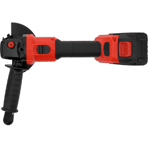 Шлифмашина угловая аккумуляторная бесщеточная YATO 18 В, 125 мм, плавный пуск YT-828252