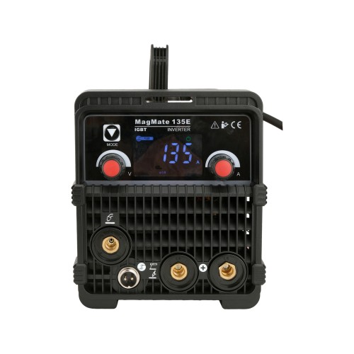 Сварочный аппарат инверторный MIG-FLUX/MMA/TIG Lift 30–125 А, 230 В YATO MagMate 135E YT-81400