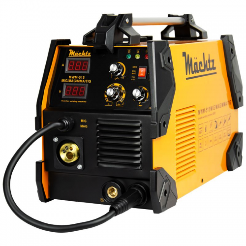 Сварочный полуавтомат Mächtz MWM-515 MIG/MAG/MMA/TIG, 8100 Вт, 30-200 А, проволока 0.6-1.2 мм