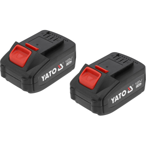 Перфоратор акумуляторний YATO YT-827722 SDS+ 18 В, 2x4.0 А·год, 2.5 Дж, до 22 мм