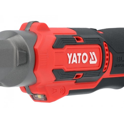 Тріскачка ударна акумуляторна YATO Li-Ion 18 В, квадрат 1/4", 160 Нм, 4 режими (без АКБ) YT-828031