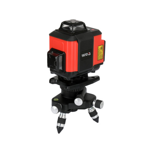 Рівень лазерний на 4-площини зелен пром YATO діап.- 30 м, живл.- 2 Li-Ion акумул 3.7 V з обладнанням