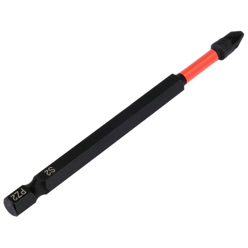 Бита ударная YATO PZ2 × 100 мм, шестигранный хвостовик 1/4" YT-78064