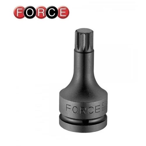 Головка-бита SPLINE ударная 3/4" M18, L=90 мм FORCE 2689018