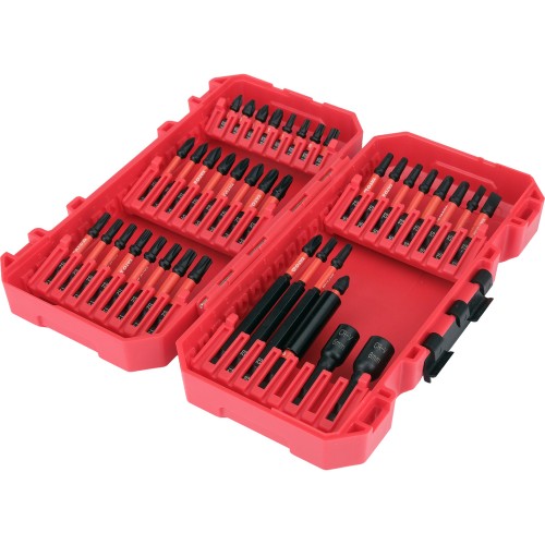 Набор ударных бит YATO PH, SQ, Torx, SL, магнитные насадки и держатель 1/4", 39 предметов YT-78076