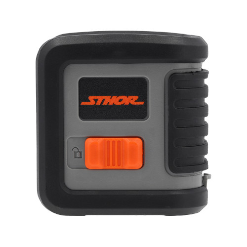 Лазерный уровень самовыравнивающийся с зелёным крестом STHOR 18003 (10 м)