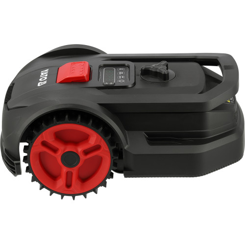 Газонокосарка робот акумуляторна YATO Li-Ion 20 В 2 А·год, площа до 300 м², ширина покосу 16 см, висота 20-50 мм YT-852090