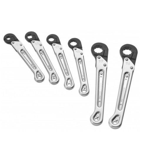 Набір накидних розрізних ключів 8-22 мм (у ложементі) 9 предметів FORCE T50918