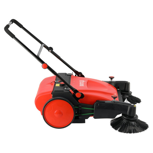 Ручная подметальная машина YATO YT-17412, ширина 95 см, контейнер 45 л