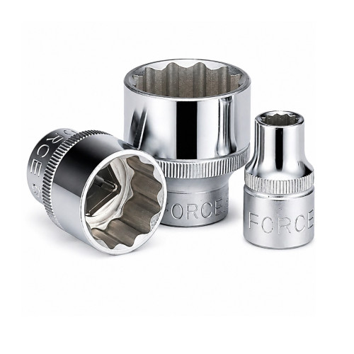 Головка торцевая 12-гранная FORCE 5291.4, 1/4", 1/4", L=25 мм, дюймовая