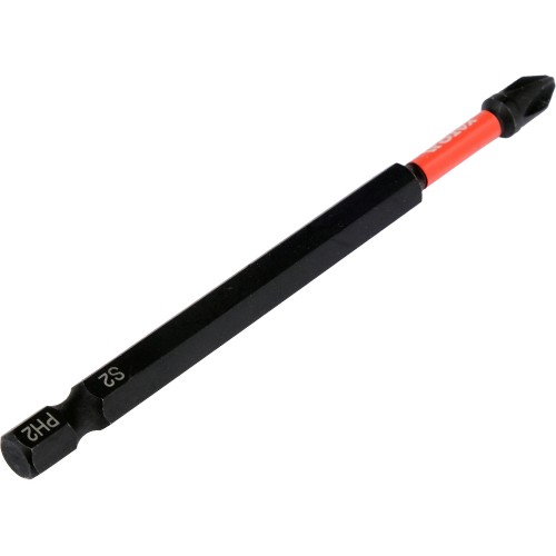 Бита ударная YATO PH2 × 100 мм, шестигранный хвостовик 1/4" YT-78061