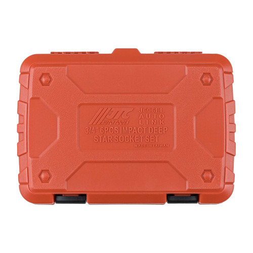 Набор головок ударных TORX E18, E20, E22, E24, E26, E28 3/4" 6ед.