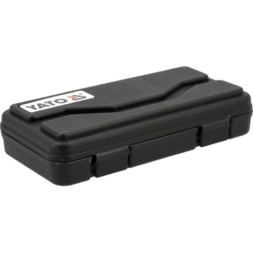 Микрометр YATO YT-72306 с LCD цифровой шкалой, диапазон 0–25 мм, точность 0,001 мм