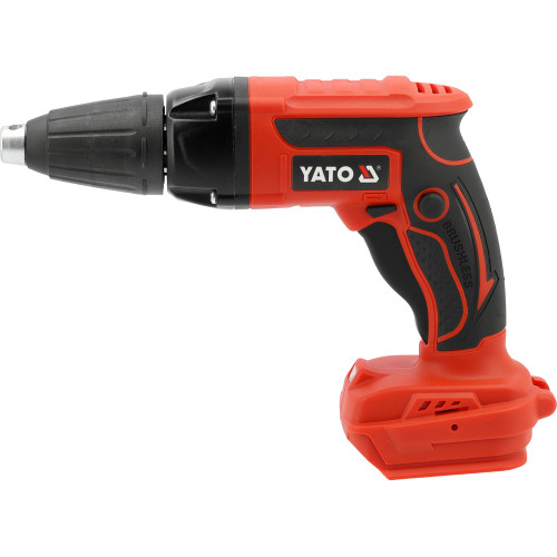 Шуруповерт YATO для гипсокартона 18 В, лента 3,5-4,2 мм, 25-55 мм, без АКБ YT-82076