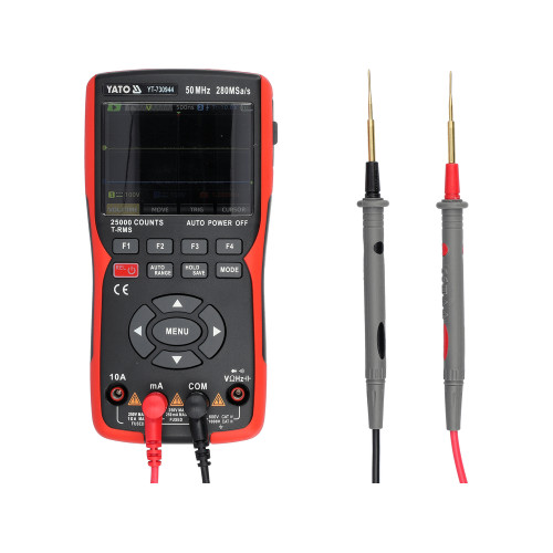Мультиметр цифровой с функцией осциллографа YATO YT-730944