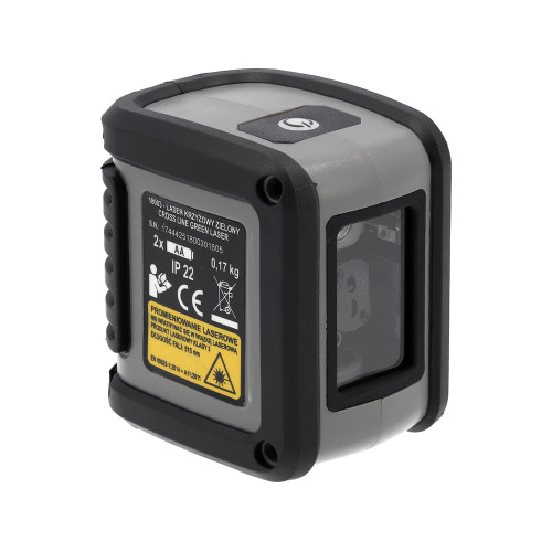 Лазерный уровень самовыравнивающийся с зелёным крестом STHOR 18003 (10 м)