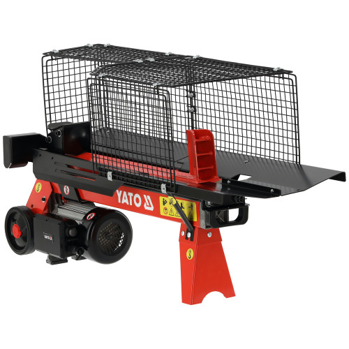 Дровокол электрический YATO 230 В, 2.2 кВт, 5 т, полено 200-520 мм, Ø50-250 мм YT-79950