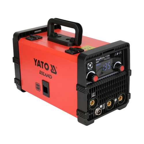 Сварочный аппарат инверторный MIG-FLUX/MMA/TIG Lift 30–125 А, 230 В YATO MagMate 135E YT-81400