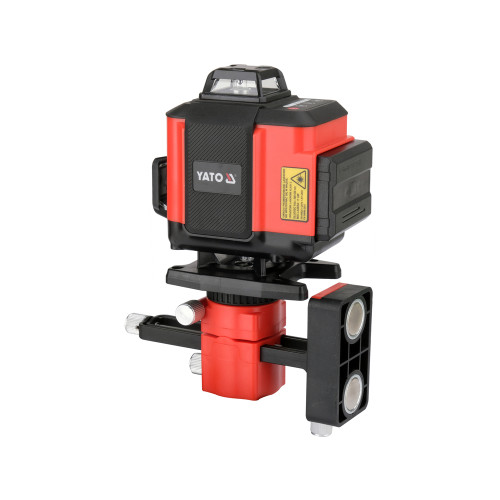 Рівень лазерний на 4-площини зелен пром YATO діап.- 30 м, живл.- 2 Li-Ion акумул 3.7 V з обладнанням
